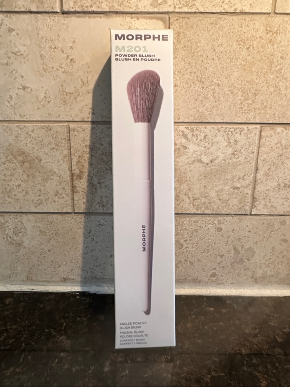 Morphe M201 Powder Blush Brush - Angled Powder Brush